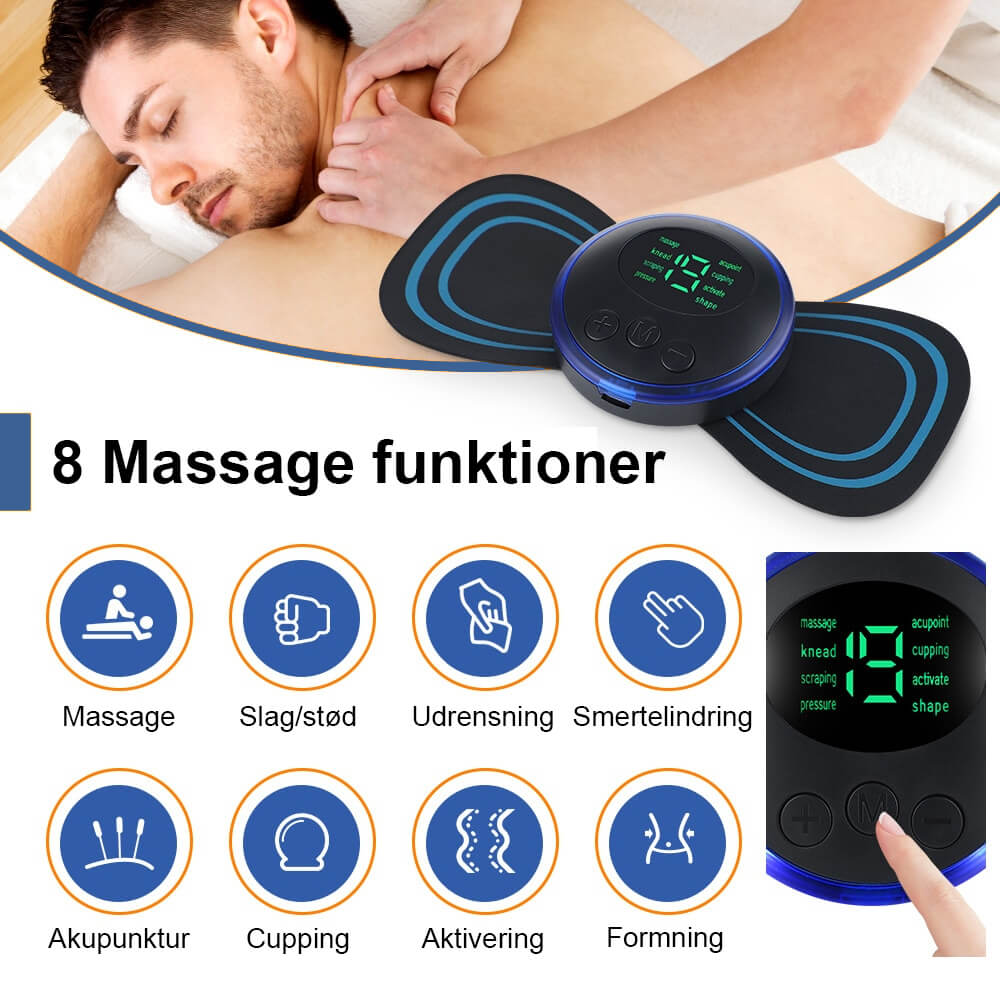 NeckEase Pro EMS/ Tens  massagefunktioner